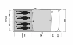 Outwell Greenwood 4 -Berger 748523 5009078