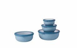 Mepal Cirqula Multi Bowl Set Rond 4 Stuks 350 / 750 / 1250 / 2250 Ml Nordic Green -Berger 752706 5025357