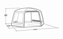 Robens Yurt Familietent Voor 7 Personen Beige -Berger 773510 5139818