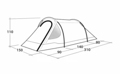 Outwell Earth 2 Double Coated Tent -Berger 789644 5205695